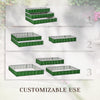 47''x47''x25'' 3 Tier Raised Garden Bed, Metal Elevated Planer Box Kit w/ A Pairs of Glove for Backyard, to Grow Vegetables, Herbs, Green