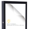 Acrylic Jersey Memorabilia Shadow Box Frame Display Case Sports 24" x 32" - Black