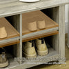 Classic Hall Tree, Accent Coat Tree with Shoe Storage Bench, Adjustable Shelves, 31.5" x 15.5" x 67.5", Grey