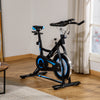 Stationary Indoor Cycling Exercise Bike, Adjustable Comfortable Seat w/ Cushion, Grip Handlebar, Workout Cycle Training