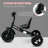 3-Wheel Ride-On Toddler Tricycle with Bell Indoor / Outdoor Recreation for 3-6 Years Old - Black