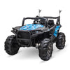Outdoor 2-Seated Childrens Truck w/ Parental Remote Control & Two Motors  Blue