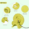 Electric Air blower 450-Watt Fan Blower Pump for Inflatable Bounce House, Yellow