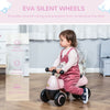 Baby Balance Bike for 18-36 Months, Toddler No Pedal Ride-on Walking Bike with 4 Wheels Gifts for Boys Girls, Pink