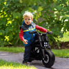 6V Kids Electric Motorcycle with LED Lights Music Siren Horn for 3-5 Years Old, 33.75" x 17.25" x 22.75", Black