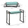 Padded Garden Kneeler and Seat Bench, Padded Foldable Garden Stool, Green