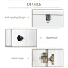 Tall Bathroom Cabinets Bathroom Linen Cabinet 67" Wood Free Standing Bathroom Linen Tower Storage Cabinet Toiletry Cabinet White