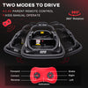 12V Kids Bumper Car Twins Motor, w/ Parent Remote Control, Lights, 360° Rotation