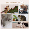 Cat Wall Shelves, with Hammock, Scratching Post, Steps, Platforms, Beige