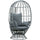 Wicker Egg Chair, 360 Rotating Indoor Outdoor Boho Basket Seat with Cushion and Pillows for Backyard, Porch, Patio, Garden, Handwoven All-Weather PE Rattan, Steel Frame, Gray