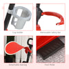 3 in 1 Push Cars for Toddlers Ride on Push Car Stroller Sliding Walking Car with Sun Canopy Horn Sound Safety Bar Cup Holder Ride on Toy for 12-36 Months, Red