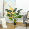 3.5ft Artificial Monstera Tree, Faux Decorative Plant in Nursery Pot for Indoor or Outdoor DÃ©cor