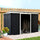 9' x 4.5' x 5.5' Outdoor Rust-Resistant Metal Garden Vented Storage Shed with Spacious Layout & Durable Construction, Grey
