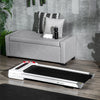 Walking Pad, Standing Under Desk Treadmill, Walking Jogging Machine with 12 Pre-Programs, Transport Wheels