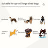 Heavy Duty Dog Cage Metal Kennel and Crate Dog Playpen with Lockable Wheels, Slide-out Tray, Food Bowl and Double Doors