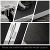 3' Portable Wheelchair Ramp Aluminum Threshold Mobility Single-fold for Scooter with Carrying Handle