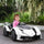 Lamborghini GT 12V Kids Ride-On Toy, Battery Powered Sports Car w/ Remote, White
