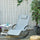 Zero Gravity Rocking Chair Outdoor Chaise Lounge Chair Recliner with Detachable Pillow & Weather-Fighting Fabric for Patio, Deck, Pool, Grey
