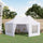22 x 16 Large Octagon 8-Wall Party Canopy Gazebo Tent - White