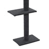 4-level Platform Cat Tree with Sisal-Covered Scratching Posts Natural Cat Tree Activity Center for kittens Cat tower furniture Brown