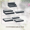 47" x47" x25" 3 Tier Raised Garden Bed, Metal Elevated Planer Box Kit w/ A Pairs of Glove for Backyard, Patio to Grow Vegetables, Herbs