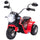 Kids 6V Electric Motorcycle Tricycle Ride-On Toy for Kids 18 - 36 Months, Red
