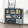 3-Tier Modern Bookcase Chest Open Shelves Cabinet Floor Standing Home Office Storage Furniture Shelving with Drawers