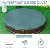 Children's Sandpit Playset for Backyard, Chocolate Brown