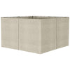 10' x 13' Universal Gazebo Sidewall Set with 4 Panel, 48 Hook/C-Ring Included for Pergolas & Cabanas, Beige