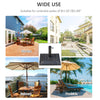 20 lbs Square Resin Umbrella Base Stand Market Parasol Holder with Beautiful Decorative Pattern & Easy Setup, for Î¦1.5", Î¦1.89" Bronze