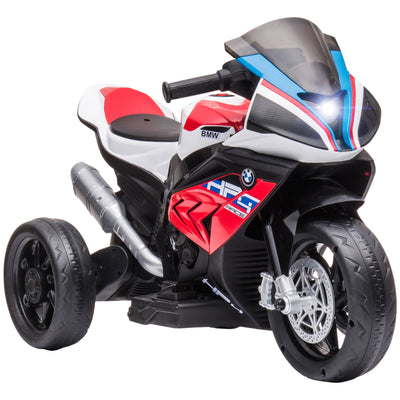 Licensed BMW HP4 Kids Electric Motorcycle Ride-On Toy 3-Wheels 6V Battery Powered Motorbike with Music for Girls Boy 18 - 60 Months, Red