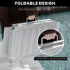 2' Portable Wheelchair Ramp Aluminum Threshold Mobility Single-fold for Scooter with Carrying Handle