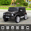 Mercedes Benz G500 12V Battery Kids Ride On Toy with Remote Control, Bright Headlights, & Working Suspension