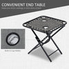 Zero Gravity Lounger Chair Set of 3, Folding Reclining Patio Chair with Side Table, Cup Holder and Headrest for Poolside, Camping, Grey