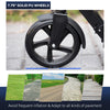 Foldable Kick Scooter w/ Adjustable Height & Rear Wheel Brake System for 14+