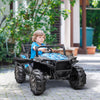 Outdoor 2-Seated Childrens Truck w/ Parental Remote Control & Two Motors  Blue