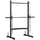 Squat Rack with Pull Up Bar and Barbell Bar Adjustable Bench Press Multi-Function Weight Lifting Half Rack