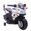 Kid's Ride-on Electric Cop Bike, Comes with Headlights and Two Training Wheels