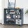 3-Tier Modern Bookcase Chest Open Shelves Cabinet Floor Standing Home Office Storage Furniture Shelving with Drawers
