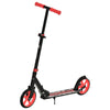 Foldable Kick Scooter w/ Adjustable Handlebars and Rear Wheel Brake for 14+