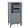 Small Bathroom Vanity Bathroom Floor Cabinet,Free Standing Side Cabinet Organizer With Double Doors And Shelf For Living Room Entryway,Grey