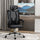 Office Chair Ergonomic Desk Chair with Rotate Headrest, Lumbar Support & Adjustable Height, 360Â° Swivel Computer Chair