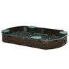Kids Outdoor Sandbox for Backyard Garden Beach, w/ Cover, Aged 3-12 Years Old