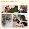 Moderm Cat Tree 52" Plush Sturdy Interactive Cat Condo Tower Scratching Post Activity Tree House Beige