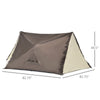 2-3 People Pop Up Tent Automatic Instant Portable Cabana Beach Tent w/ Carry Bag