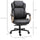 Rolling Chair Executive High Back Ergonomic Swivel Computer Chair, Adjustable Tilt Angle, Thick Padding Diamond Leather
