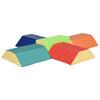 5-Piece Soft Play Equipment, Large Baby Foam Playset for Creativity and Shape Discovery with Easy-to-Clean Surface, Toddler Educational Toy for 1+ Year Old Girls & Boys