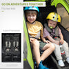 3 In1 Foldable Child Bike Trailer Baby Trailer Transport Buggy Carrier with Shock Absorber System Rubber Tires- Green & Grey