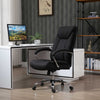 High Back Swivel Home Office Chair Task Ergonomic Linen Fabric Computer Chair, with Arm, Adjustable Height, Black