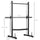 Squat Rack with Pull Up Bar and Barbell Bar Adjustable Bench Press Multi-Function Weight Lifting Half Rack